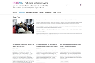 Références / Témoignages 33 eventspro.ch