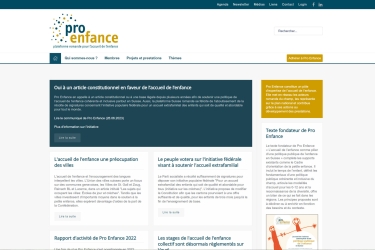 Références / Témoignages 20 proenfance.ch